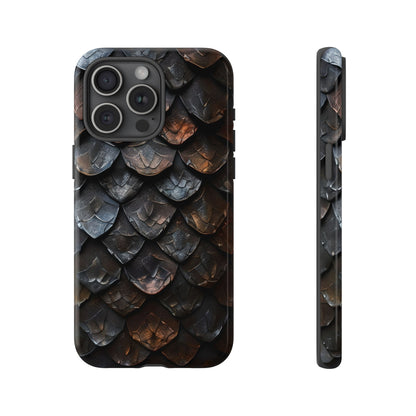 Dragon Scales Phone Case – Fantasy DnD Roleplay Design for iPhone, Samsung Galaxy, and Google Pixel Devices