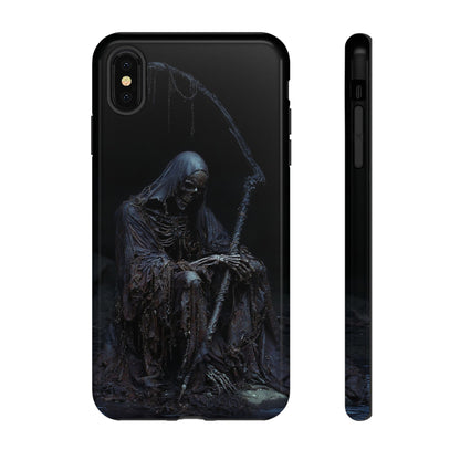 Dark Reaper Phone Case - Gothic Grim Reaper Art for iPhone, Samsung Galaxy, and Google Pixel Devices