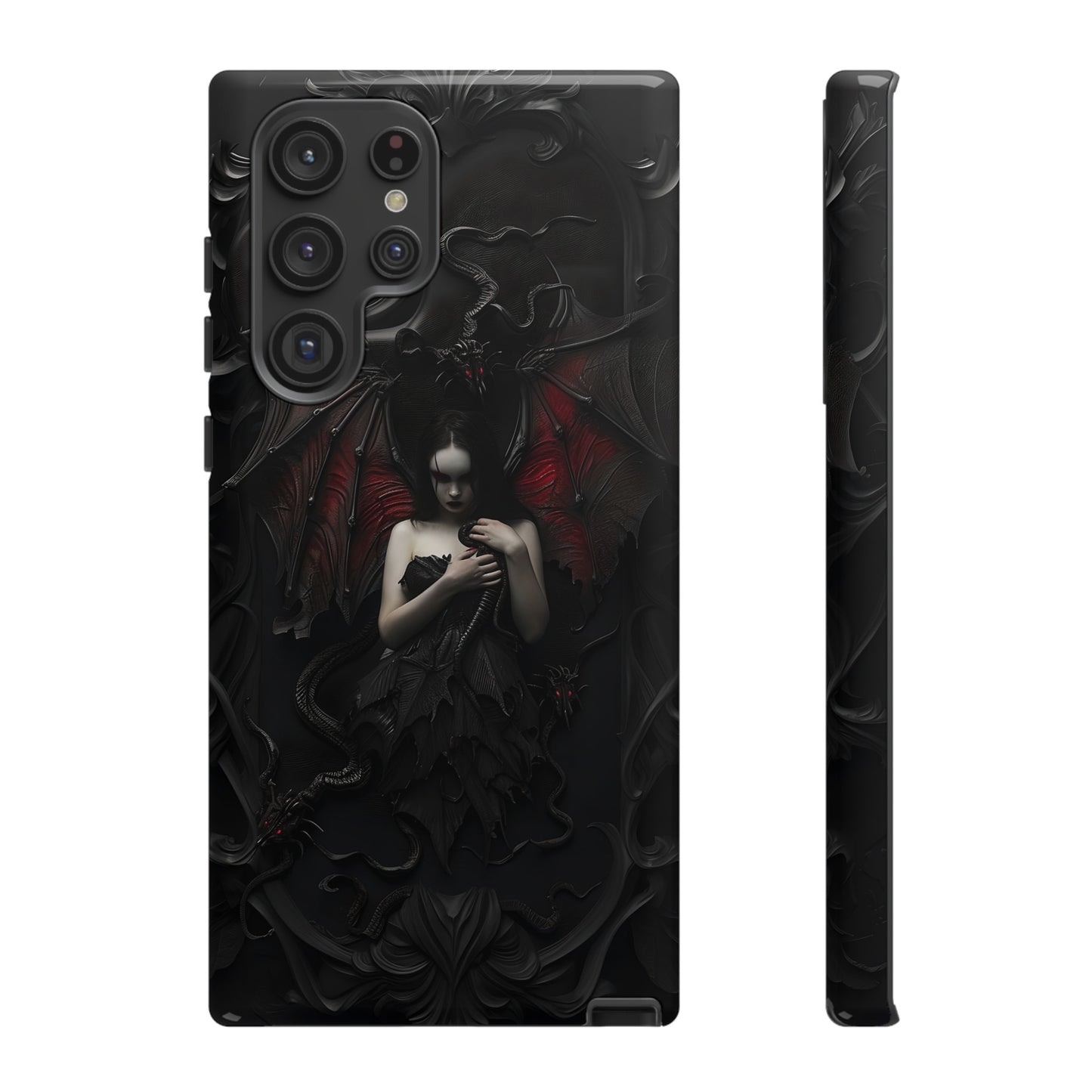 Succubus Phone Case - Dark Fantasy Gothic Design for iPhone, Samsung Galaxy, and Google Pixel Devices