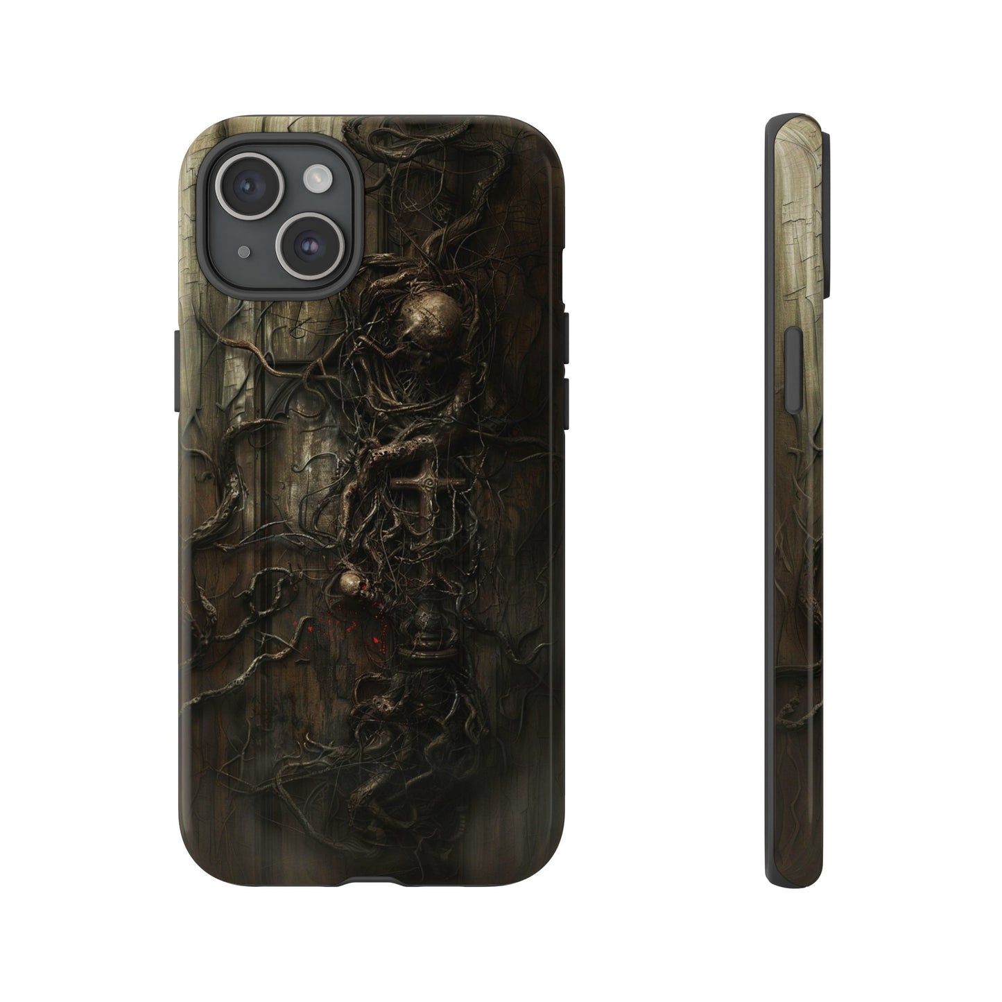 Creeping Dread Phone Case - Giger-Inspired Art for iPhone, Samsung Galaxy, and Google Pixel Devices