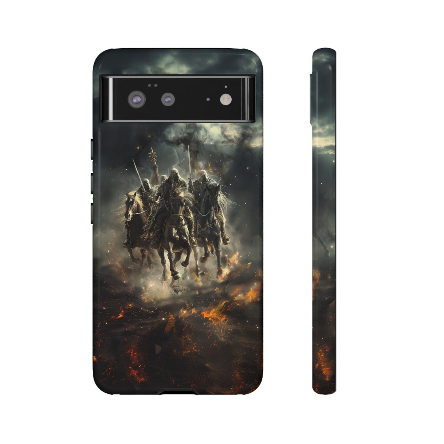 Four Horsemen of the Apocalypse Phone Case – Armageddon Design for iPhone, Samsung Galaxy, and Google Pixel Devices