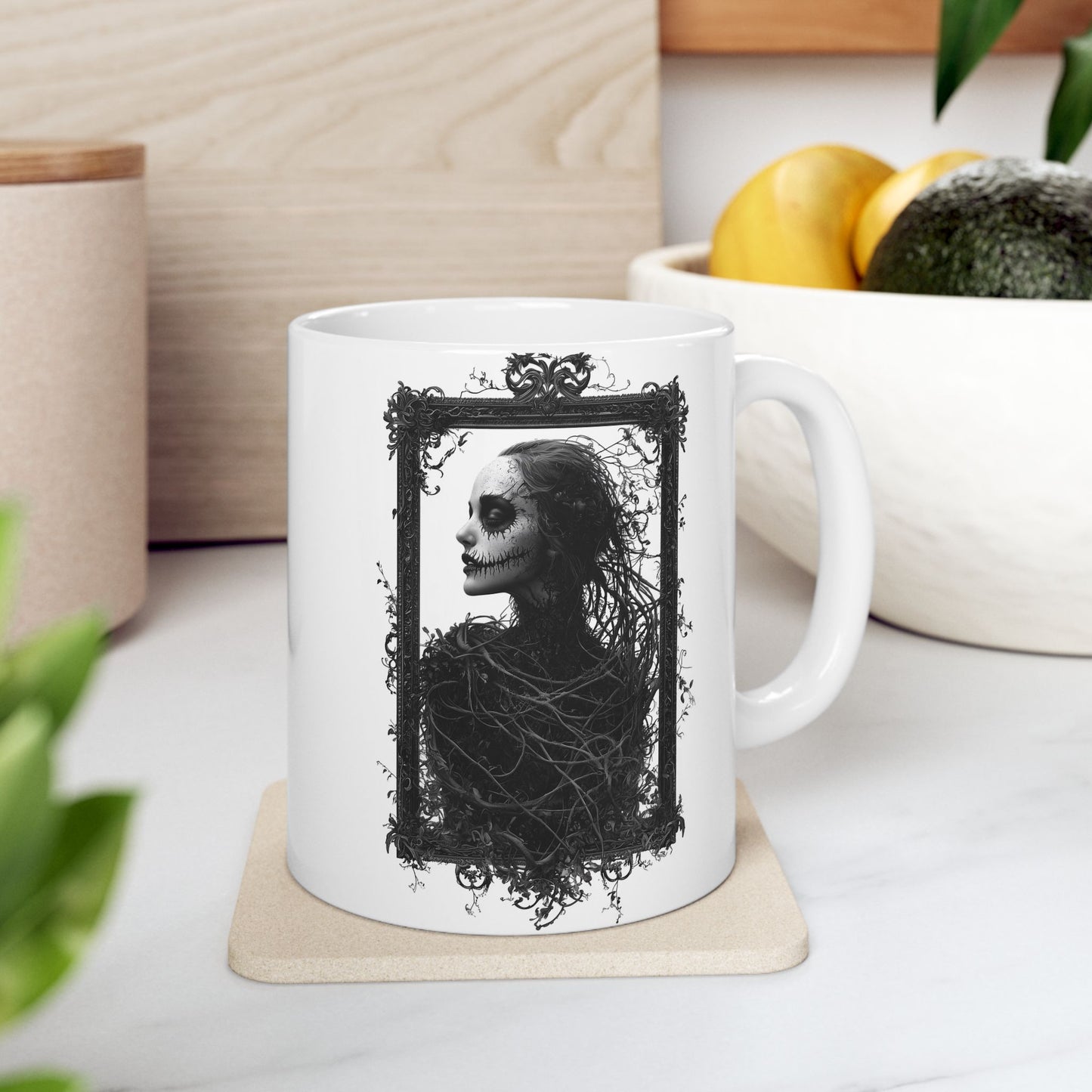 Gothic Elegance Ceramic Mug