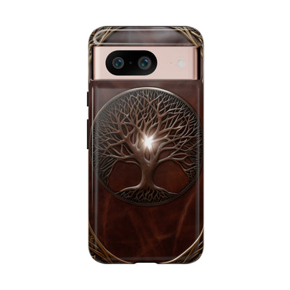 Tree of Life Tough Phone Case – Fantasy Art Design for iPhone, Samsung Galaxy, and Google Pixel Devices