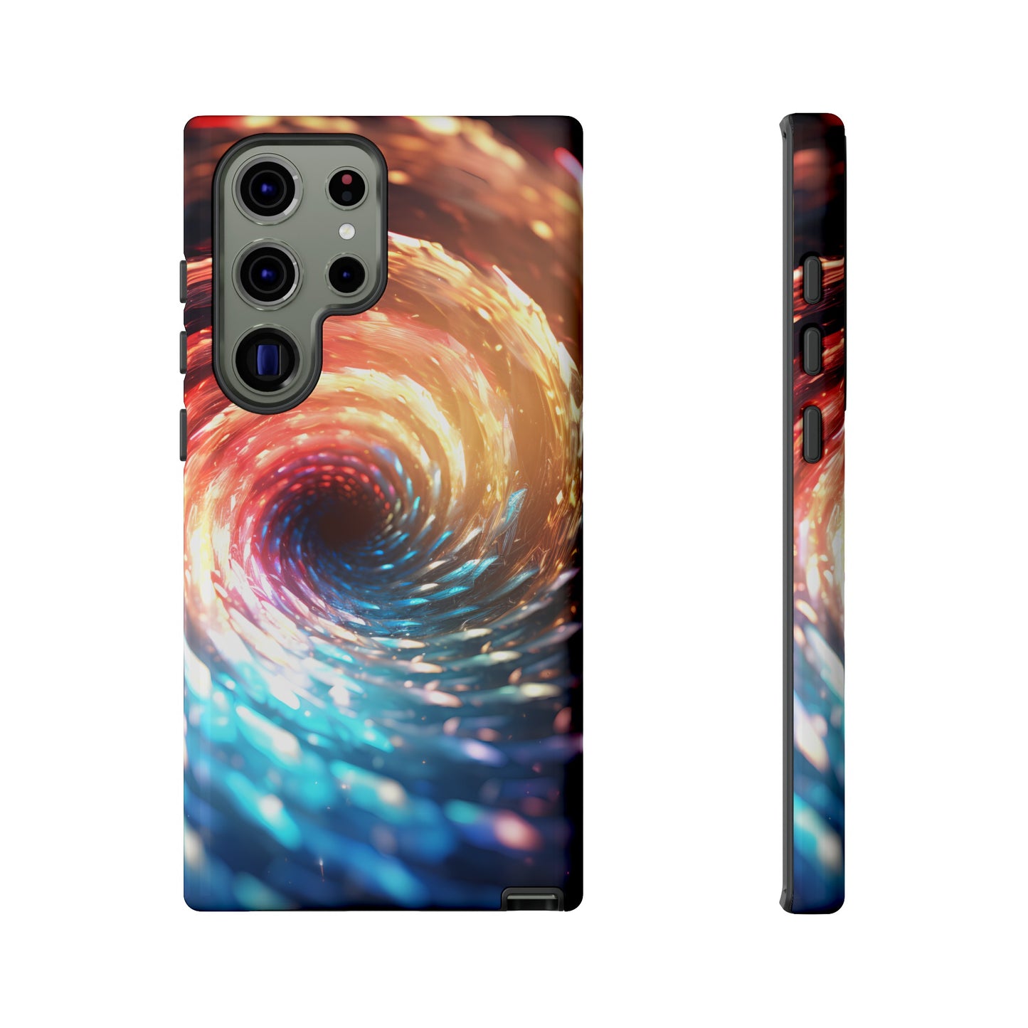 Crystal Portal of Light Phone Case – Vibrant Cosmic Design for iPhone, Samsung Galaxy, and Google Pixel Devices