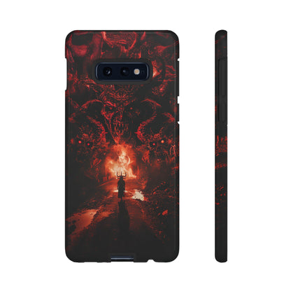 The Road to Hell Phone Case – Gothic Demon and Devil Design for iPhone, Samsung Galaxy, and Google Pixel Devices