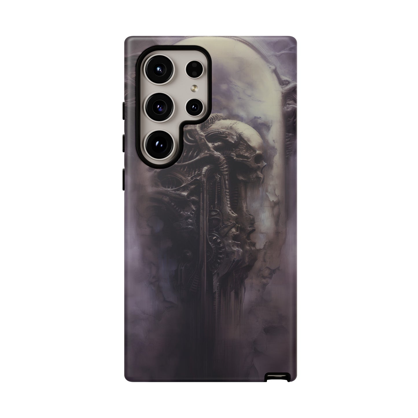 Dark Android Dream Phone Case – Futuristic Alien Horror Design for iPhone, Samsung Galaxy, and Google Pixel Devices