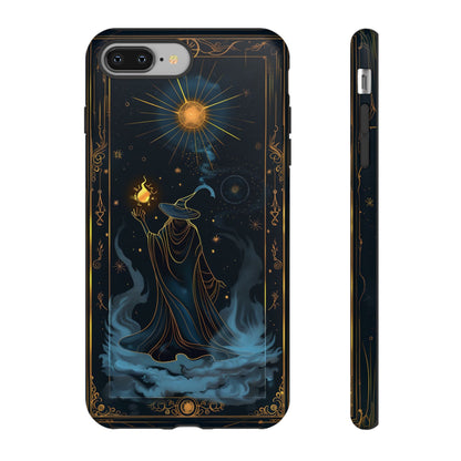 Enchanted Wizard Spellcaster Galaxy Phone Case - Mystical Wizardry Art For iPhone, Samsung Galaxy, and Google Pixel Devices