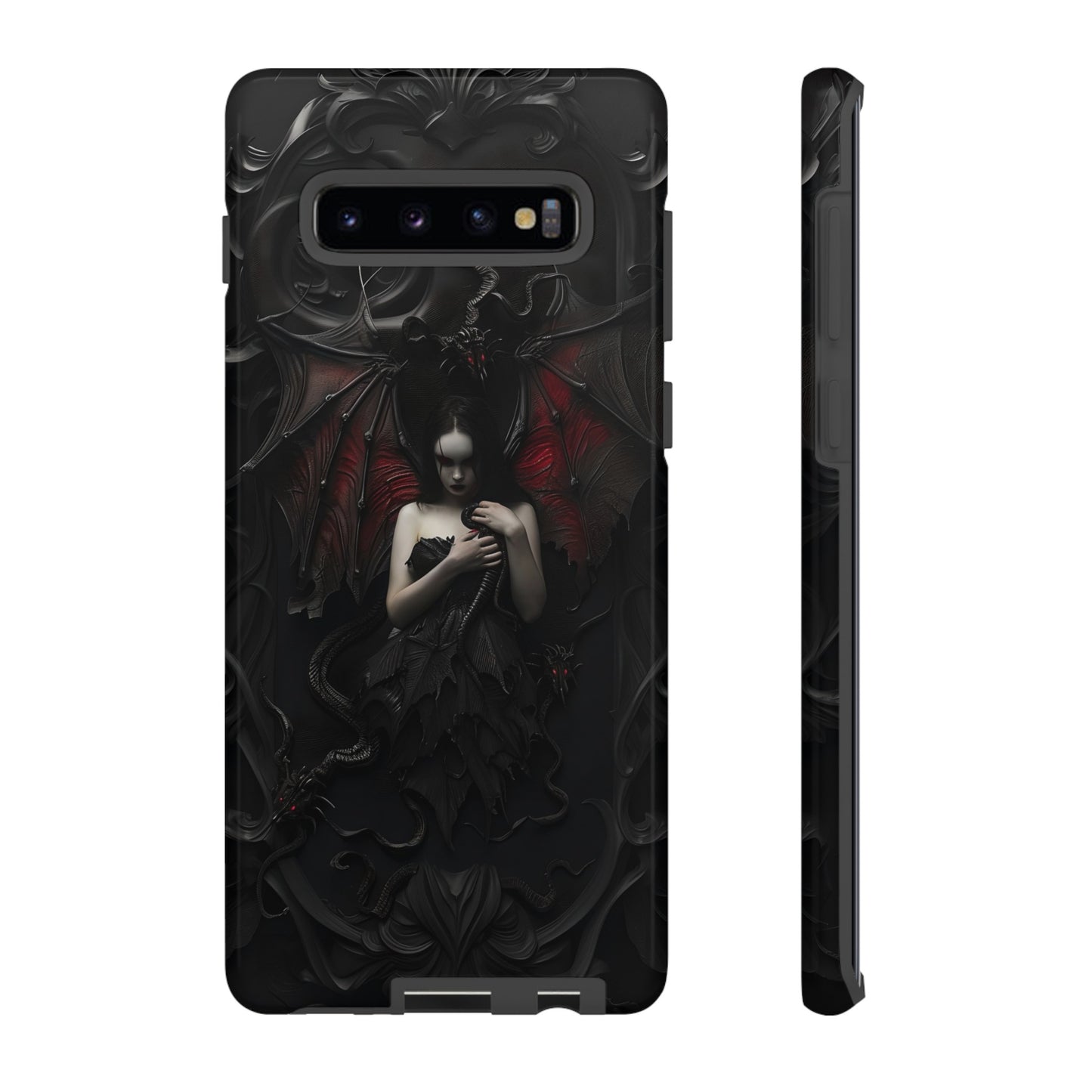 Succubus Phone Case - Dark Fantasy Gothic Design for iPhone, Samsung Galaxy, and Google Pixel Devices