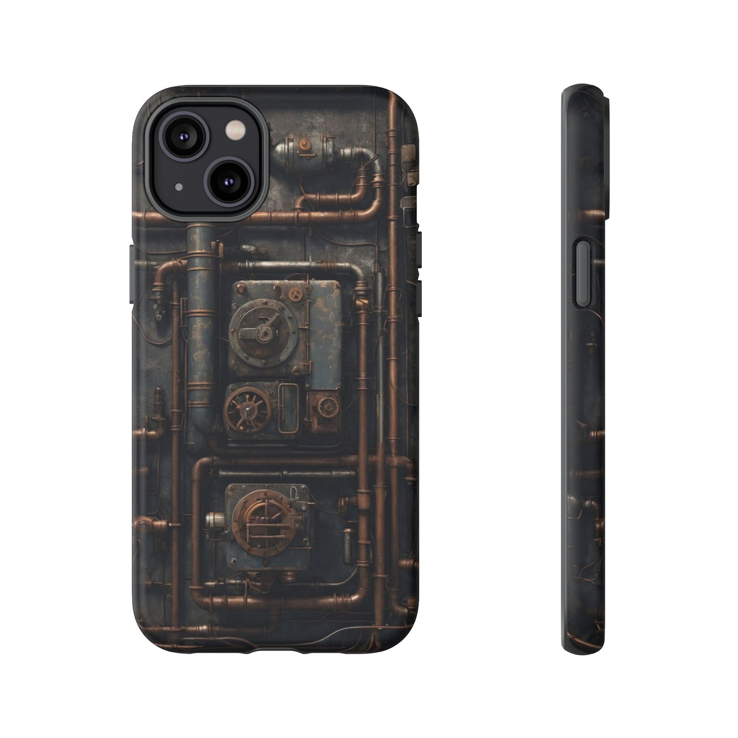 Diesel Punk Phone Case – Industrial Retro-Futuristic Design for iPhone, Samsung Galaxy, and Google Pixel Devices