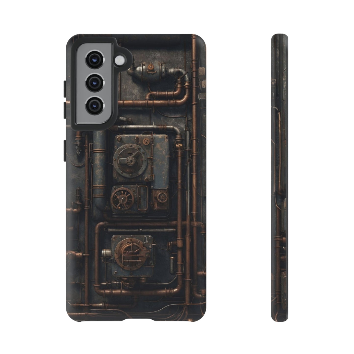 Diesel Punk Phone Case – Industrial Retro-Futuristic Design for iPhone, Samsung Galaxy, and Google Pixel Devices