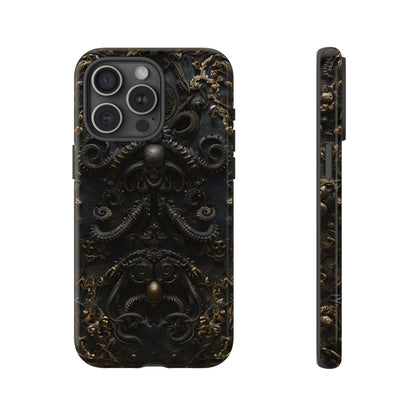 Gothic Steampunk Tentacle Phone Case - Unique Gothic Design for iPhone, Samsung Galaxy, and Google Pixel Devices