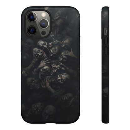 Zombie Horde Phone Case – Horror Design for iPhone and Samsung Galaxy Devices