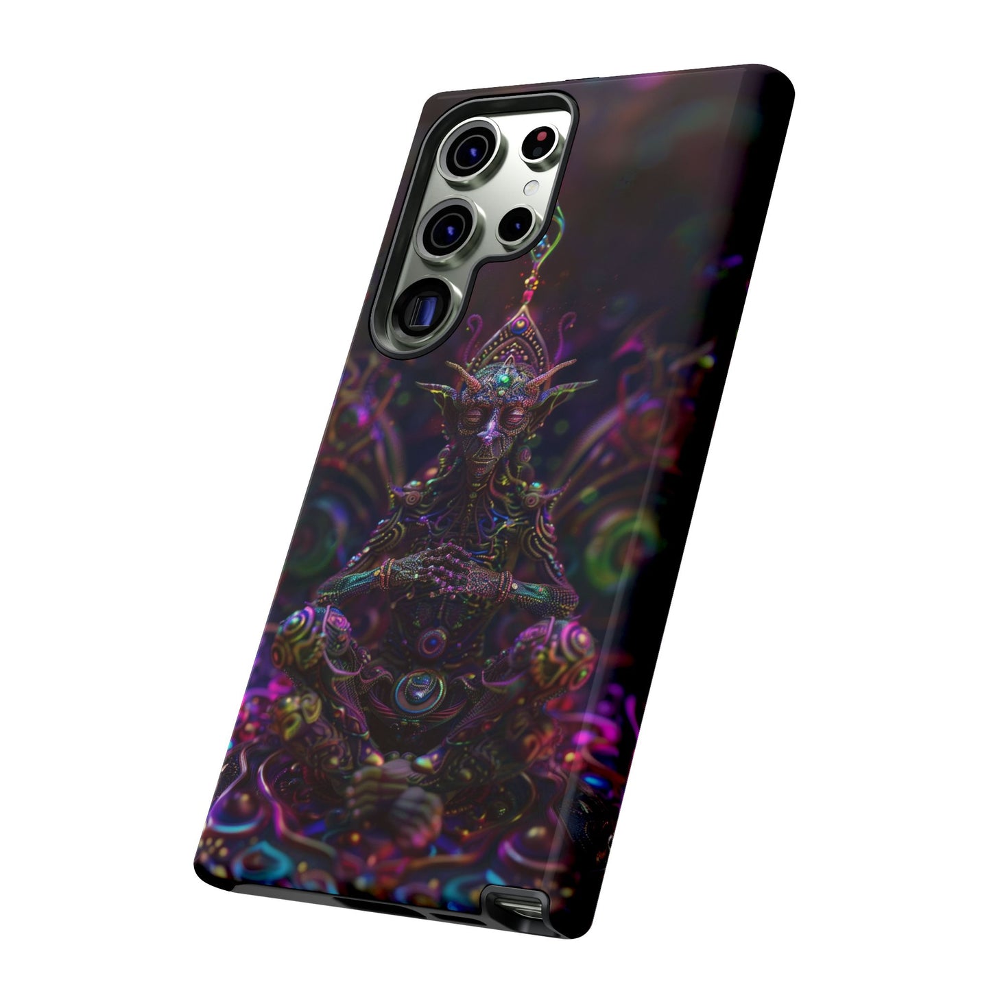 Mystical Machine Elf Phone Case - Psychedelic Vibes for iPhone, Samsung, Google Pixel