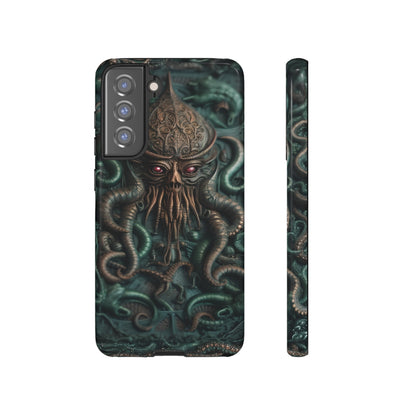 Nameless Dread Tough Phone Case – Lovecraftian Tentacle Horror Design for iPhone, Samsung Galaxy, and Google Pixel Devices