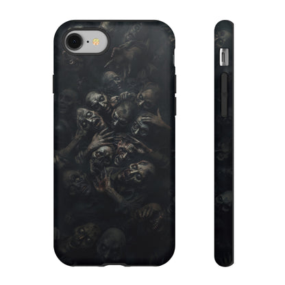 Zombie Horde Phone Case – Horror Design for iPhone and Samsung Galaxy Devices