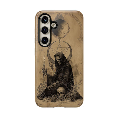 Gothic Reaper Phone Case - Dark Aesthetic Art for iPhone, Samsung, Google Pixel