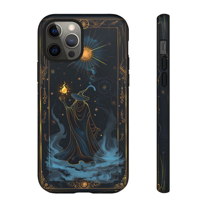 Enchanted Wizard Spellcaster Galaxy Phone Case - Mystical Wizardry Art For iPhone, Samsung Galaxy, and Google Pixel Devices