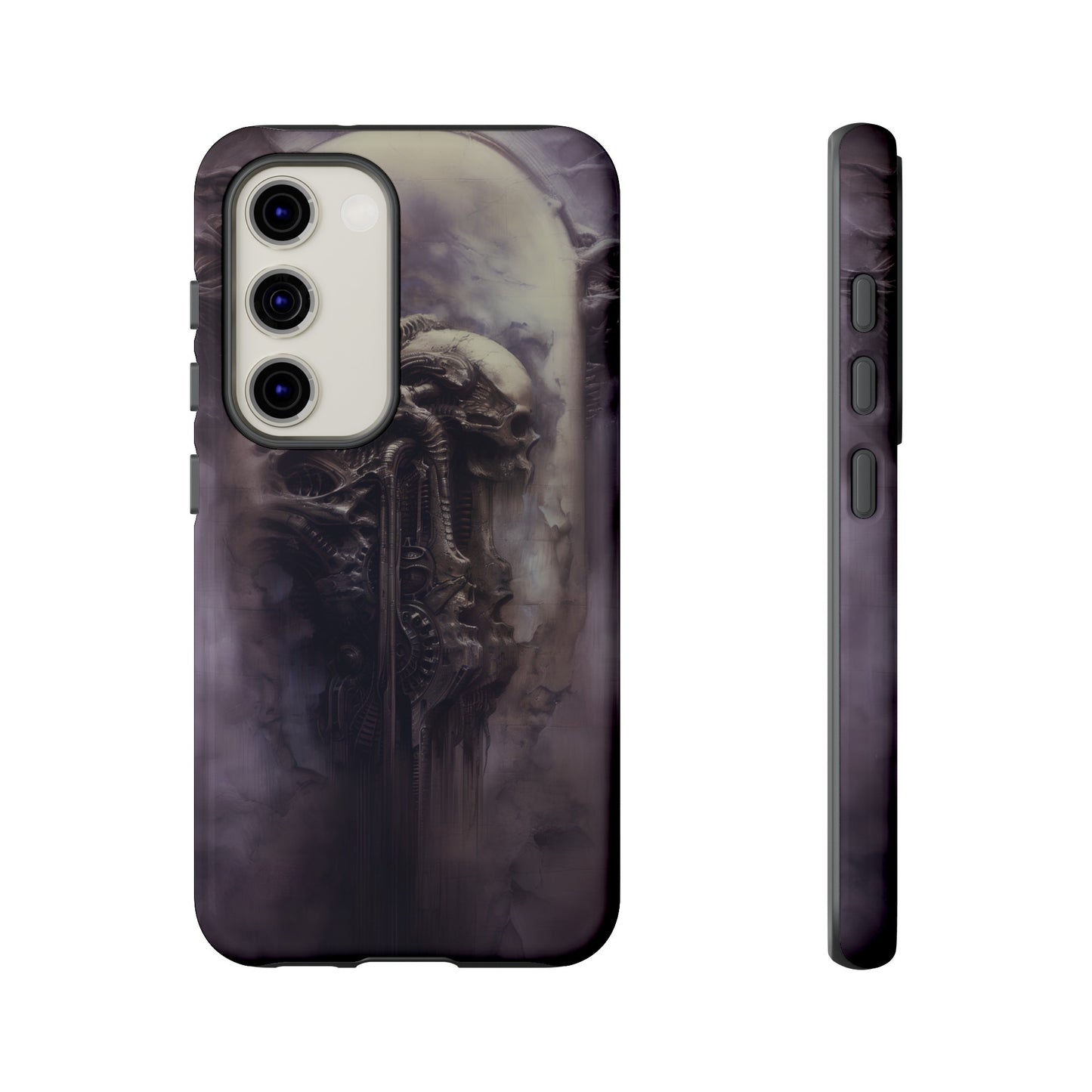 Dark Android Dream Phone Case – Futuristic Alien Horror Design for iPhone, Samsung Galaxy, and Google Pixel Devices