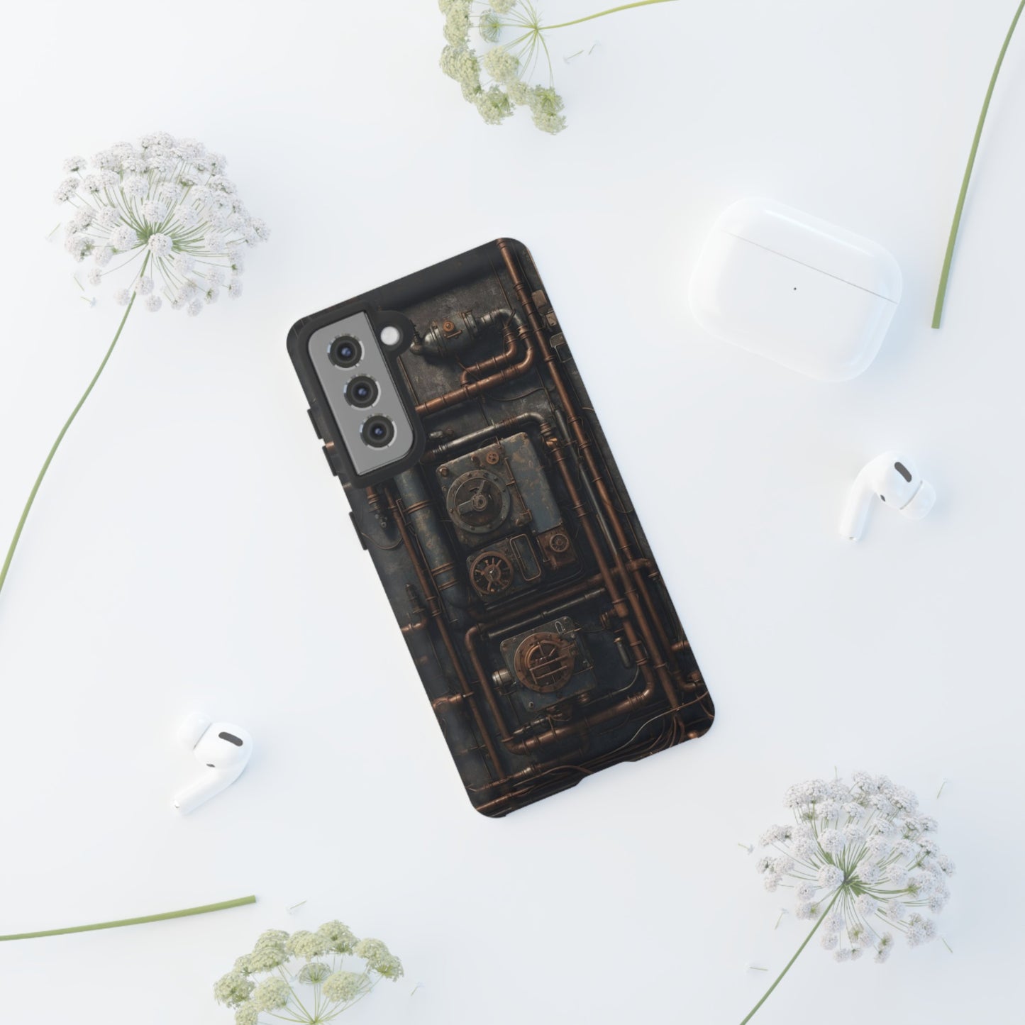 Diesel Punk Phone Case – Industrial Retro-Futuristic Design for iPhone, Samsung Galaxy, and Google Pixel Devices