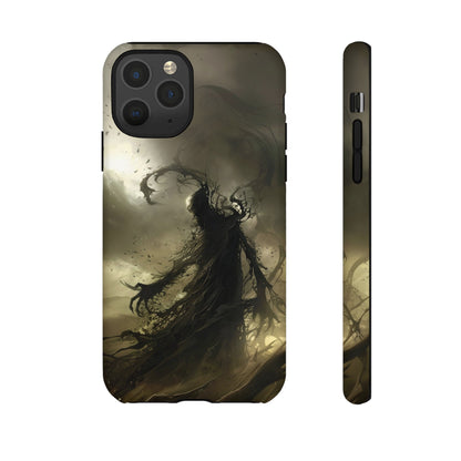 Dark Spirit Phone Case – Grim Reaper Haunting Design for iPhone, Samsung Galaxy, and Google Pixel Devices