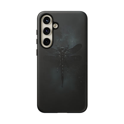 Gothic Dragonfly Phone Case – Dark Elegance Design for iPhone, Samsung Galaxy, and Google Pixel Devices