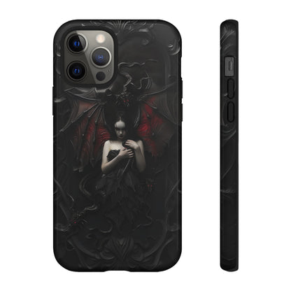 Succubus Phone Case - Dark Fantasy Gothic Design for iPhone, Samsung Galaxy, and Google Pixel Devices