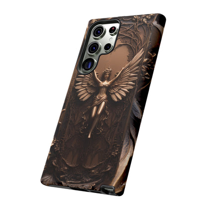 The Bronze Fairy Phone Case – Fantasy Faery Design for iPhone, Samsung Galaxy, and Google Pixel Devices