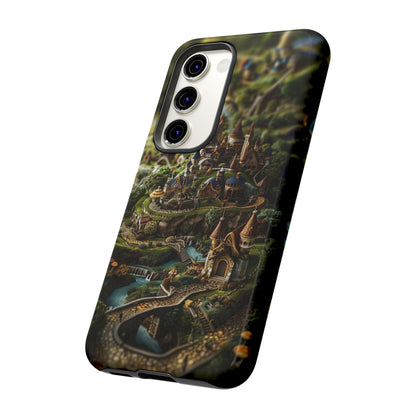 Fairy Kingdom Phone Case - Enchanted Castle Artwork for iPhone, Samsung Galaxy, and Google Pixel Devices