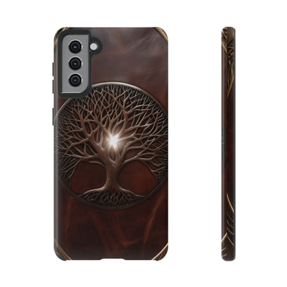 Tree of Life Tough Phone Case – Fantasy Art Design for iPhone, Samsung Galaxy, and Google Pixel Devices