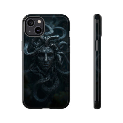 Medusa's Gaze Phone Case - Dark Mythological Design for iPhone and Samsung Galaxy Devices