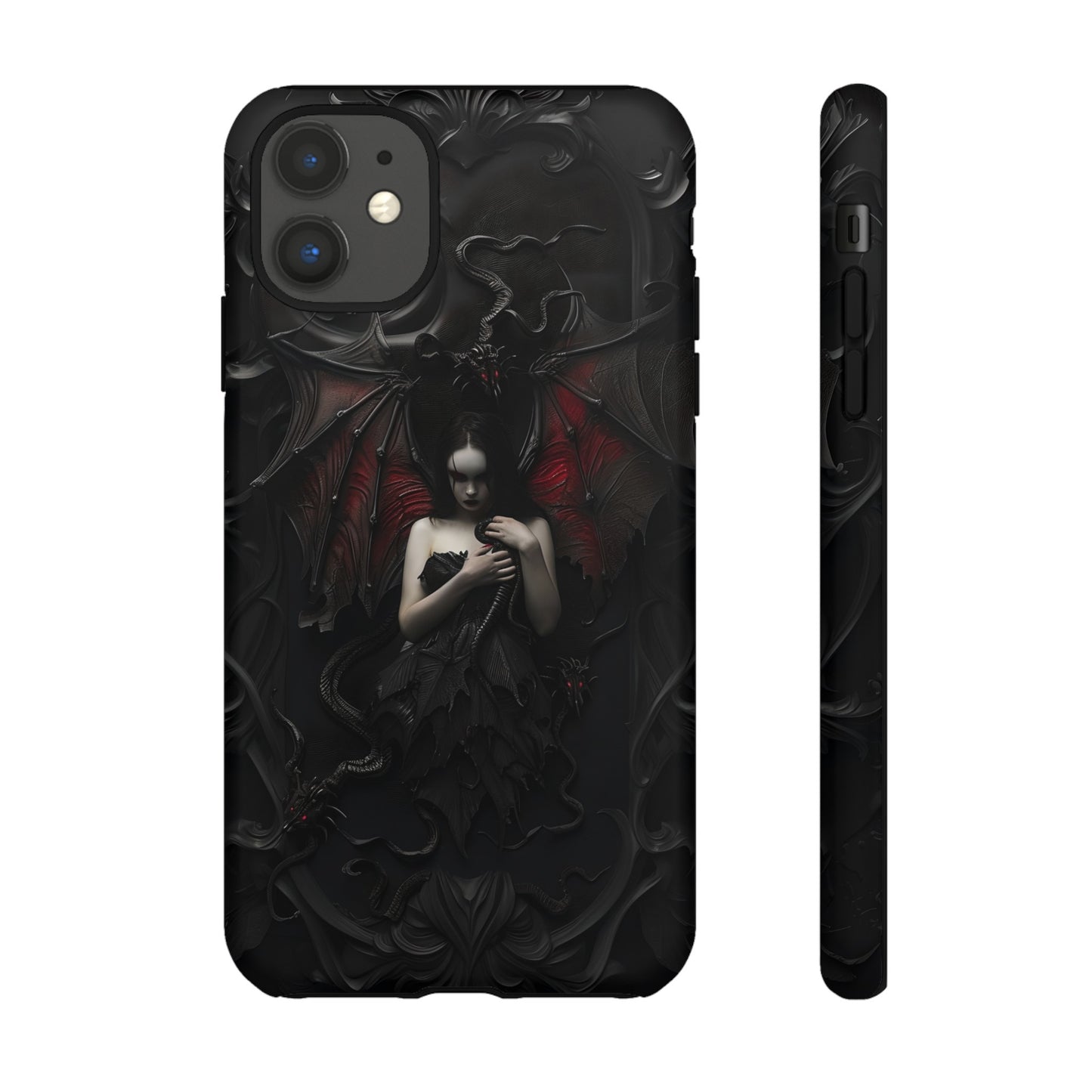 Succubus Phone Case - Dark Fantasy Gothic Design for iPhone, Samsung Galaxy, and Google Pixel Devices