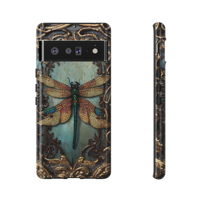 Dragonfly Phone Case – Elegant Nature-Inspired Design for iPhone, Samsung Galaxy, and Google Pixel Devices