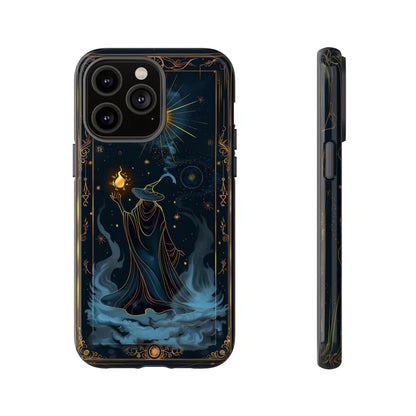 Enchanted Wizard Spellcaster Galaxy Phone Case - Mystical Wizardry Art For iPhone, Samsung Galaxy, and Google Pixel Devices