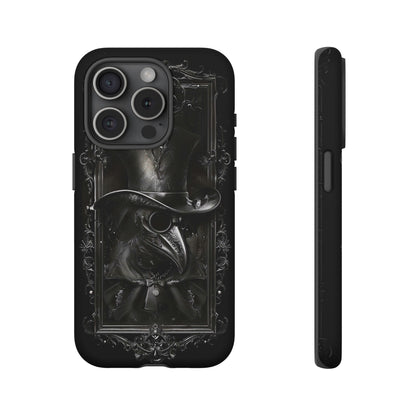 Gothic Plague Doctor Phone Case - Mysterious and Dark Design for iPhone, Samsung Galaxy, and Google Pixel Devices