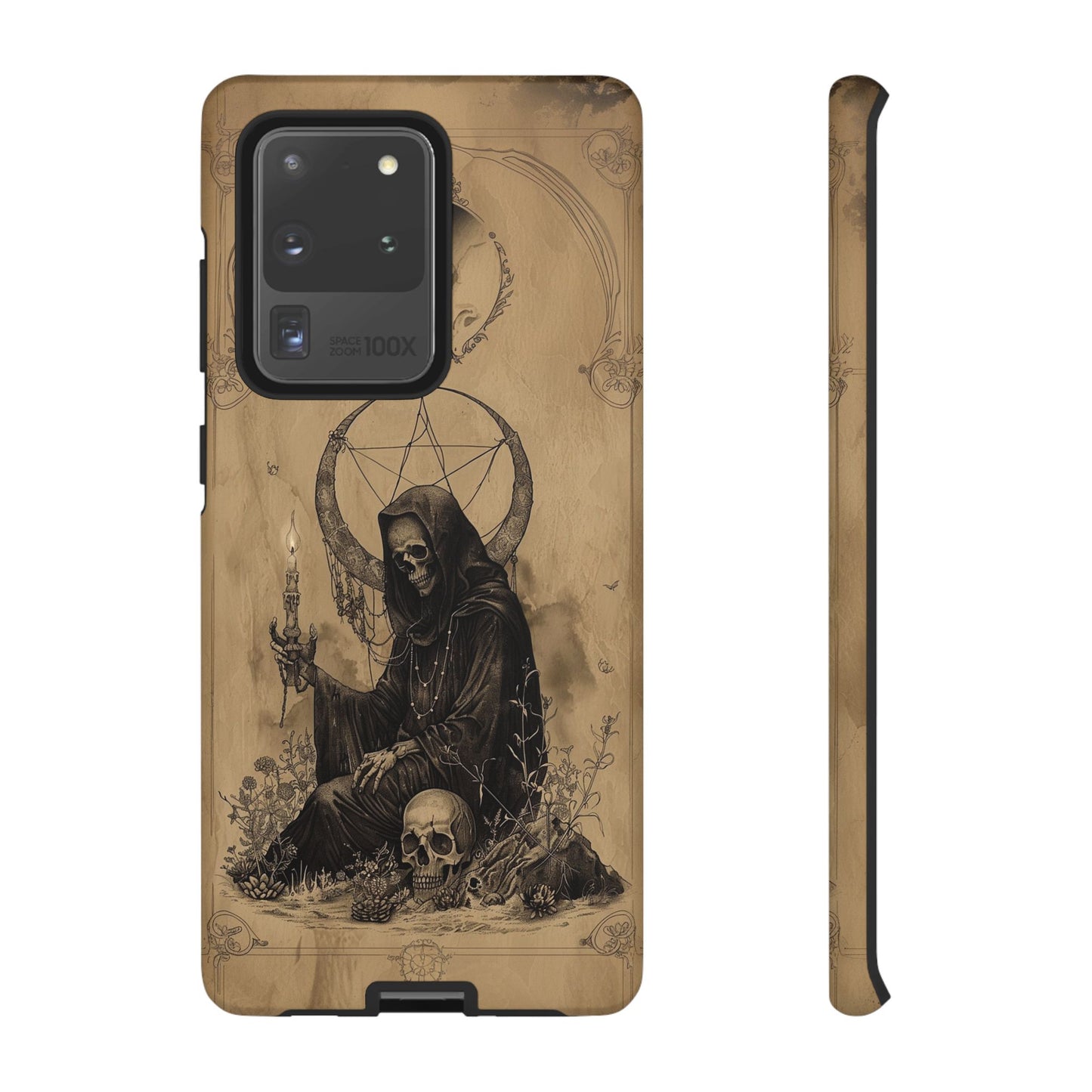 Gothic Reaper Phone Case - Dark Aesthetic Art for iPhone, Samsung, Google Pixel