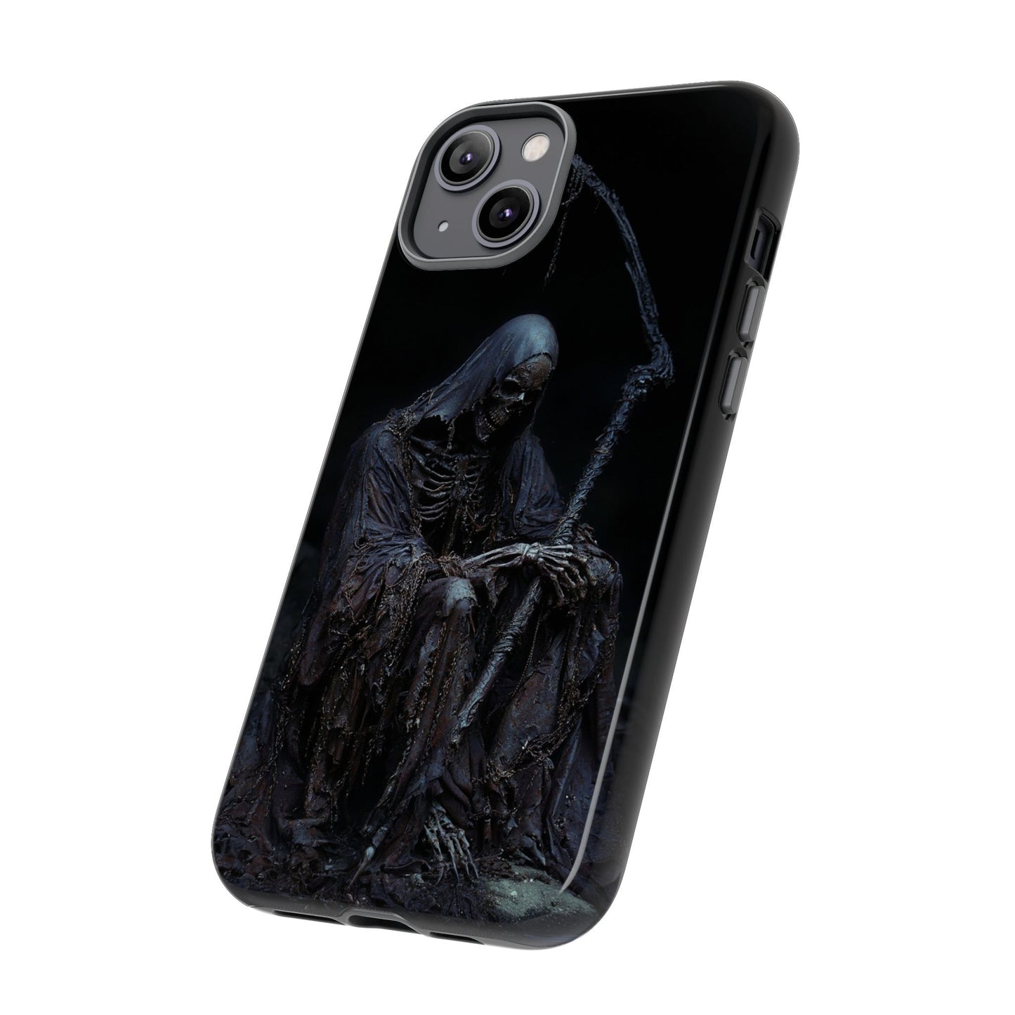 Dark Reaper Phone Case - Gothic Grim Reaper Art for iPhone, Samsung Galaxy, and Google Pixel Devices