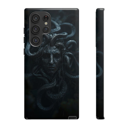 Medusa's Gaze Phone Case - Dark Mythological Design for iPhone and Samsung Galaxy Devices