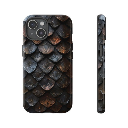 Dragon Scales Phone Case – Fantasy DnD Roleplay Design for iPhone, Samsung Galaxy, and Google Pixel Devices