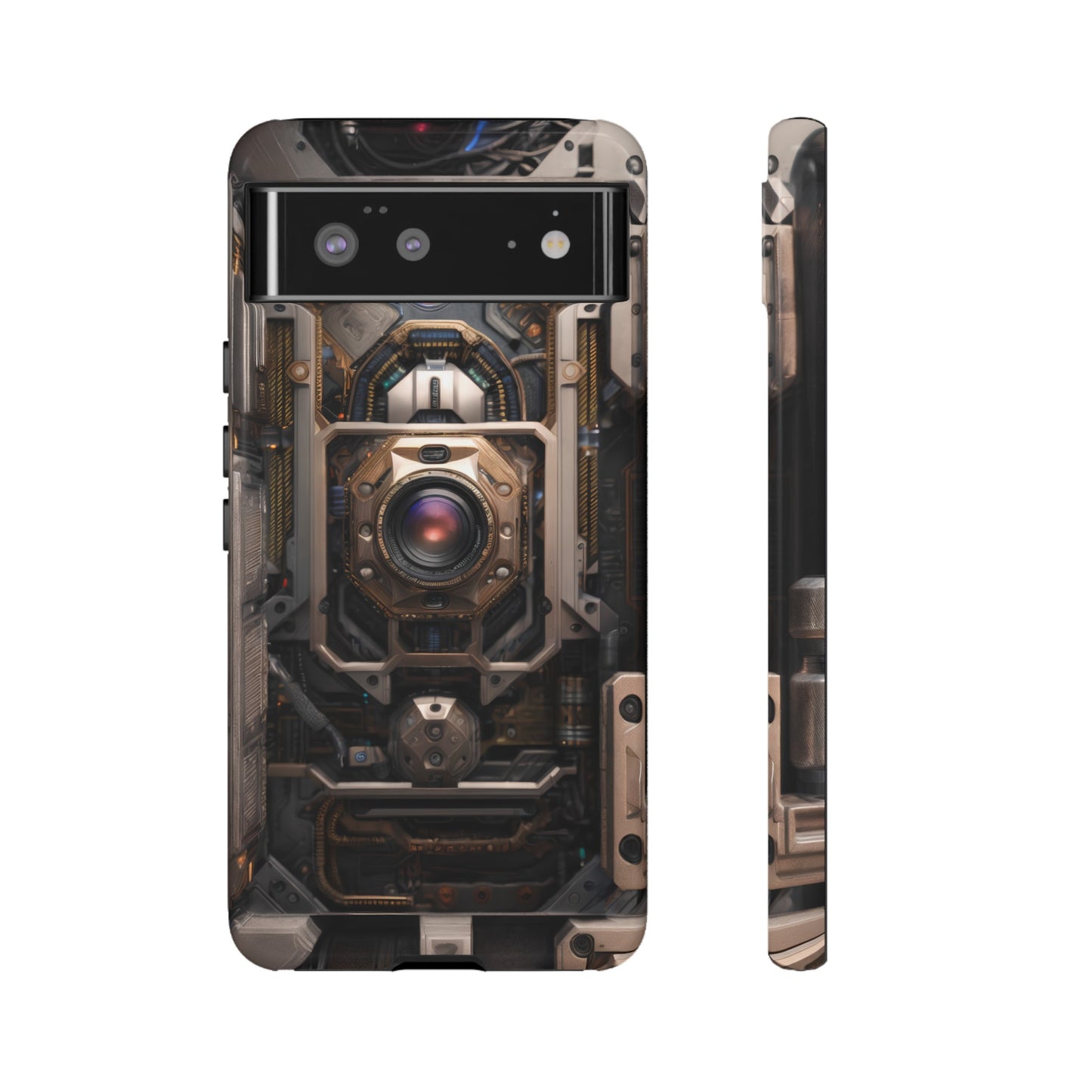 Cyberpunk Phone Case – Futuristic Tech Design for iPhone, Samsung Galaxy, and Google Pixel Devices