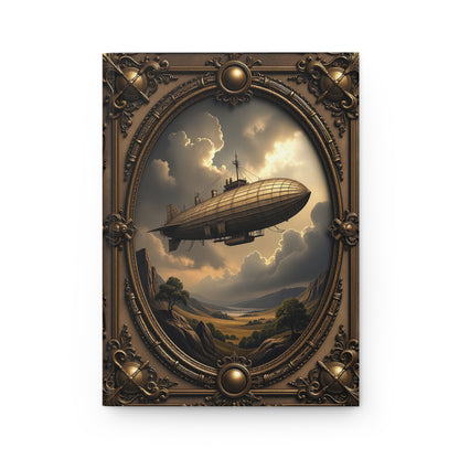 Steampunk Airship Journal - Vintage-Inspired Writing Notebook