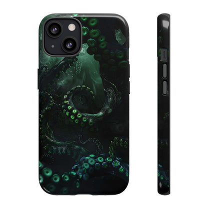 Tentacles from the Deep Tough Phone Case – Lovecraftian Horror Design for iPhone, Samsung Galaxy, and Google Pixel Devices