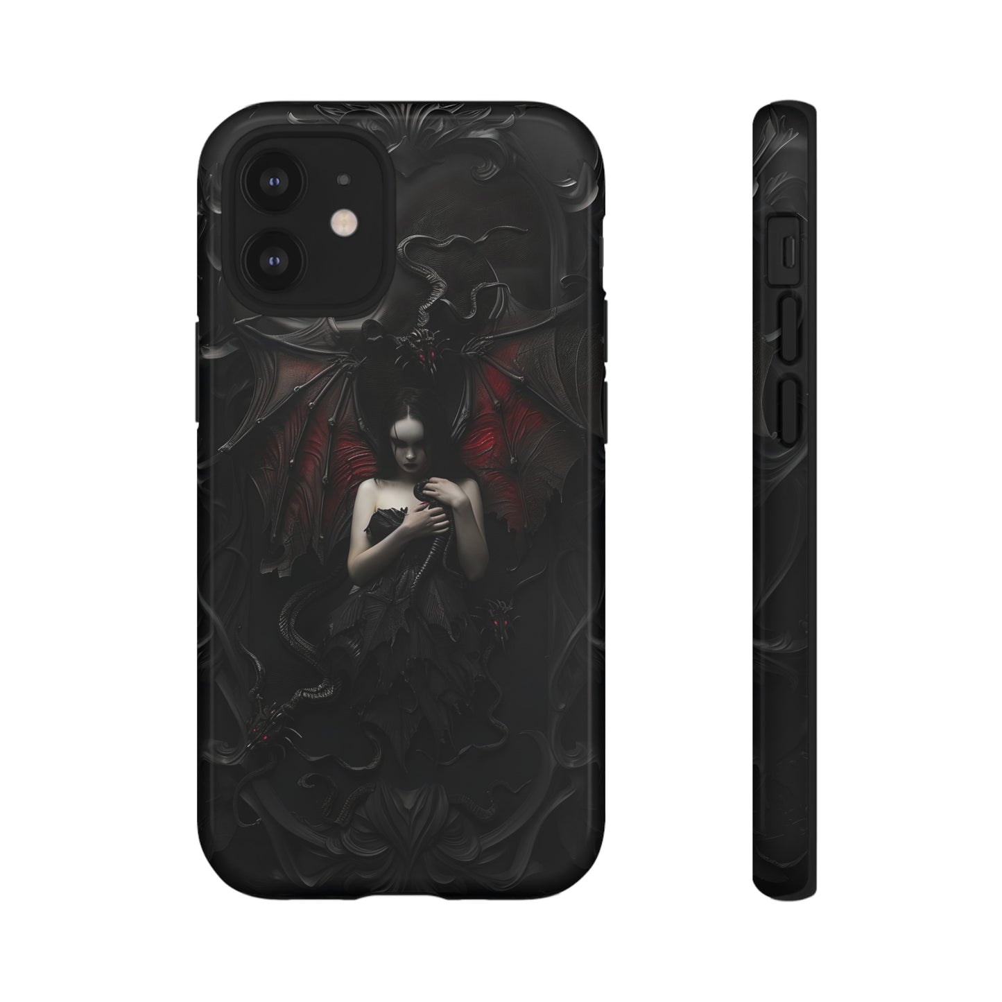 Succubus Phone Case - Dark Fantasy Gothic Design for iPhone, Samsung Galaxy, and Google Pixel Devices