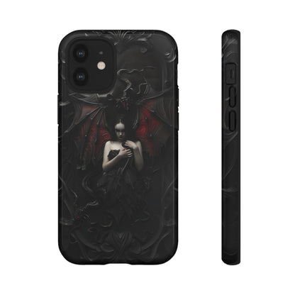 Succubus Phone Case - Dark Fantasy Gothic Design for iPhone, Samsung Galaxy, and Google Pixel Devices