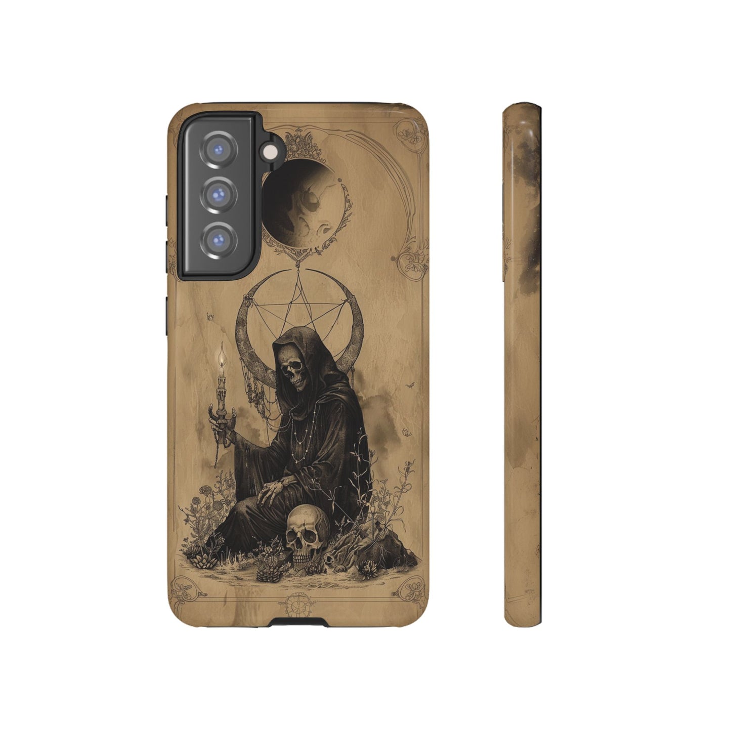 Gothic Reaper Phone Case - Dark Aesthetic Art for iPhone, Samsung, Google Pixel