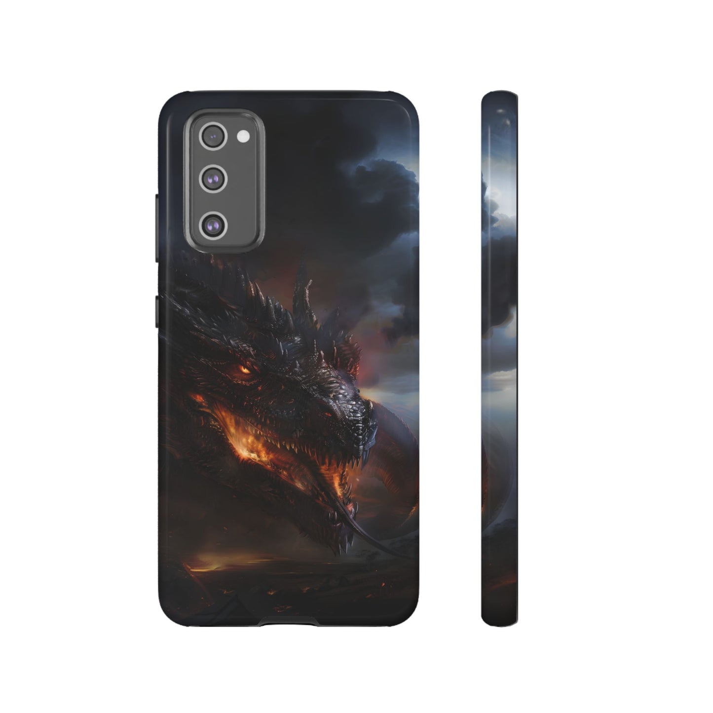 Fiery Dragon Phone Case - Epic Fantasy Art for iPhone, Samsung Galaxy, and Google Pixel Devices