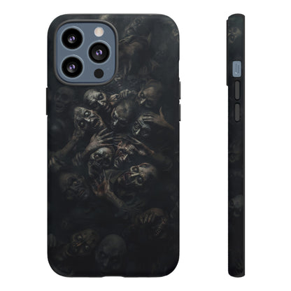 Zombie Horde Phone Case – Horror Design for iPhone and Samsung Galaxy Devices