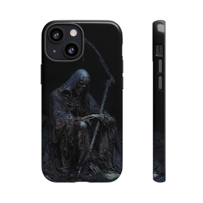 Dark Reaper Phone Case - Gothic Grim Reaper Art for iPhone, Samsung Galaxy, and Google Pixel Devices