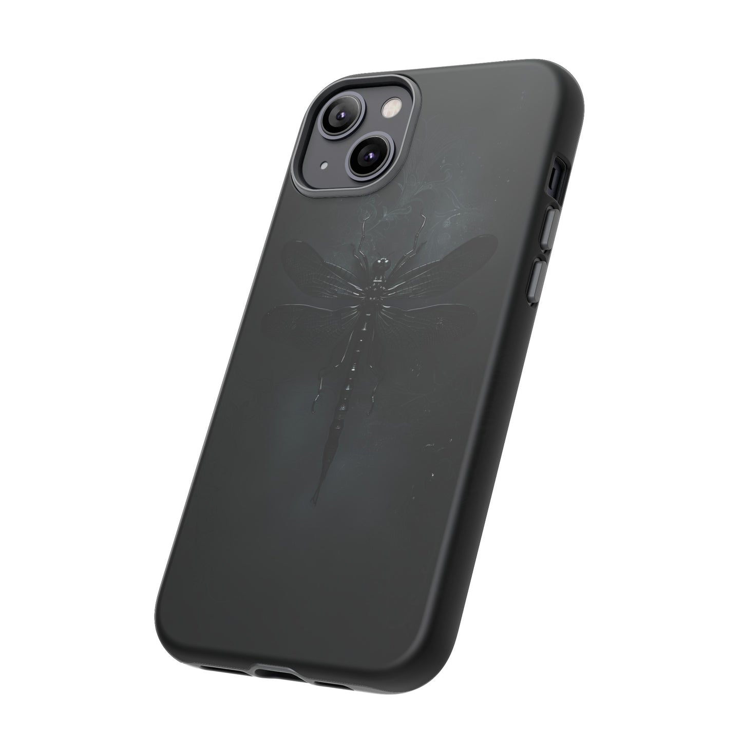 Gothic Dragonfly Phone Case – Dark Elegance Design for iPhone, Samsung Galaxy, and Google Pixel Devices