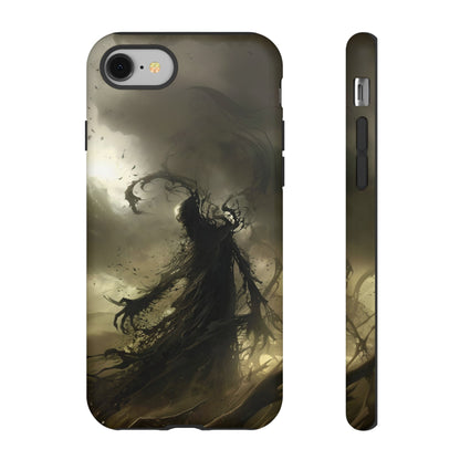 Dark Spirit Phone Case – Grim Reaper Haunting Design for iPhone, Samsung Galaxy, and Google Pixel Devices