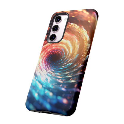 Crystal Portal of Light Phone Case – Vibrant Cosmic Design for iPhone, Samsung Galaxy, and Google Pixel Devices